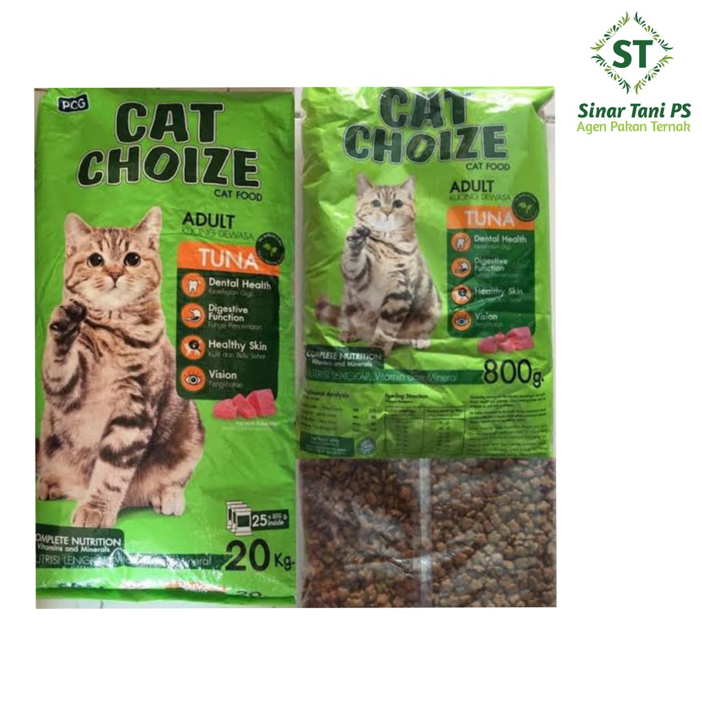 Jual Cat Choize Tuna Kg Makanan Pakan Kucing Dry Cat Food Shopee