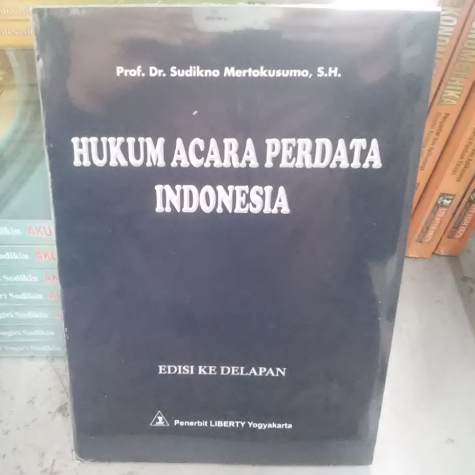 Jual Buku Hukum Acara Perdata Indonesia Sudikno Mertokusumo Shopee