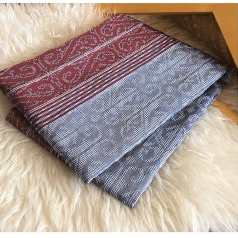 Jual Songket Baron Silver Songket Motif Batak Gorga Songket Silver