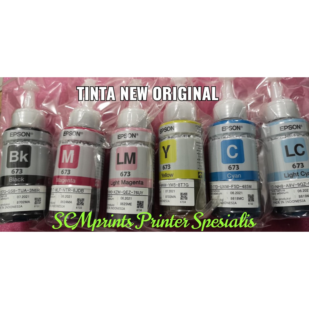 Jual Tinta Epson T Original Epson L L L Black Magenta