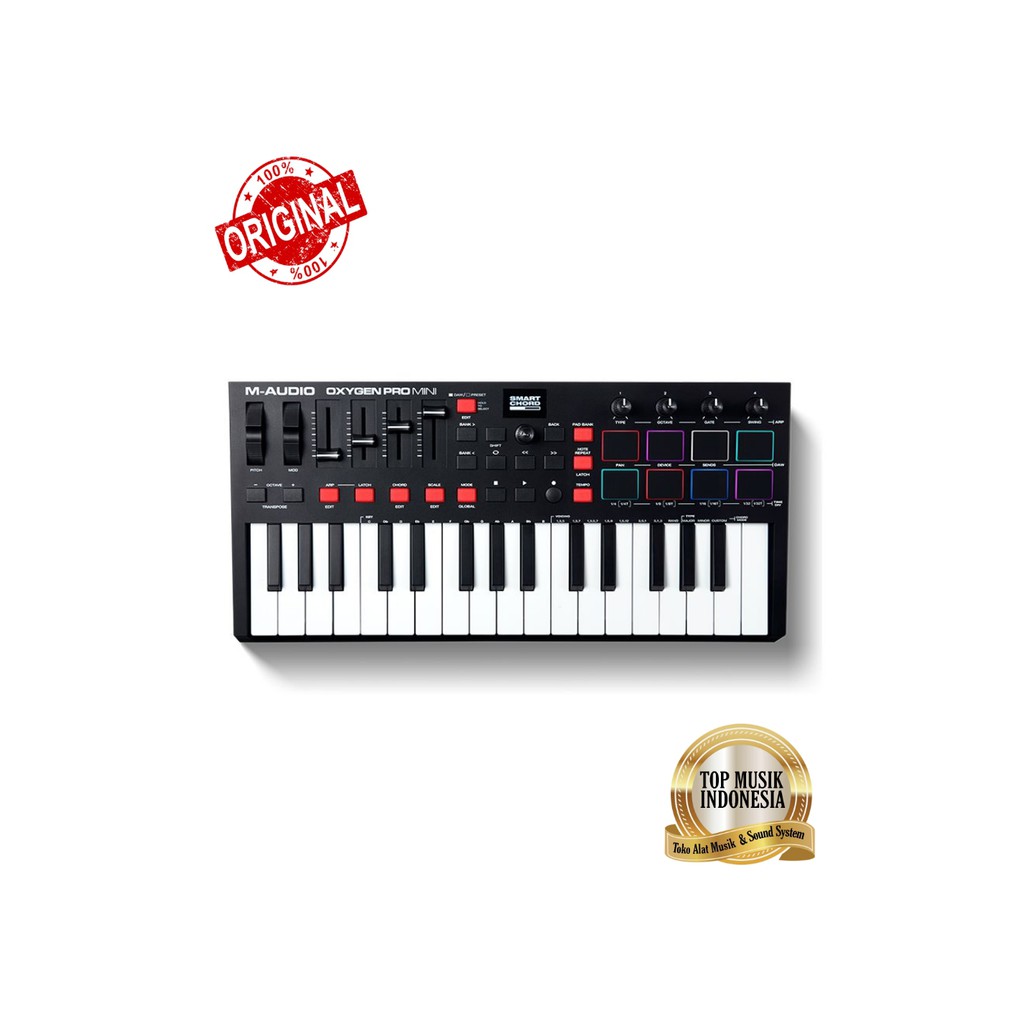 Jual M Audio Oxygen Pro Mini Key Usb Midi Keyboard Controller