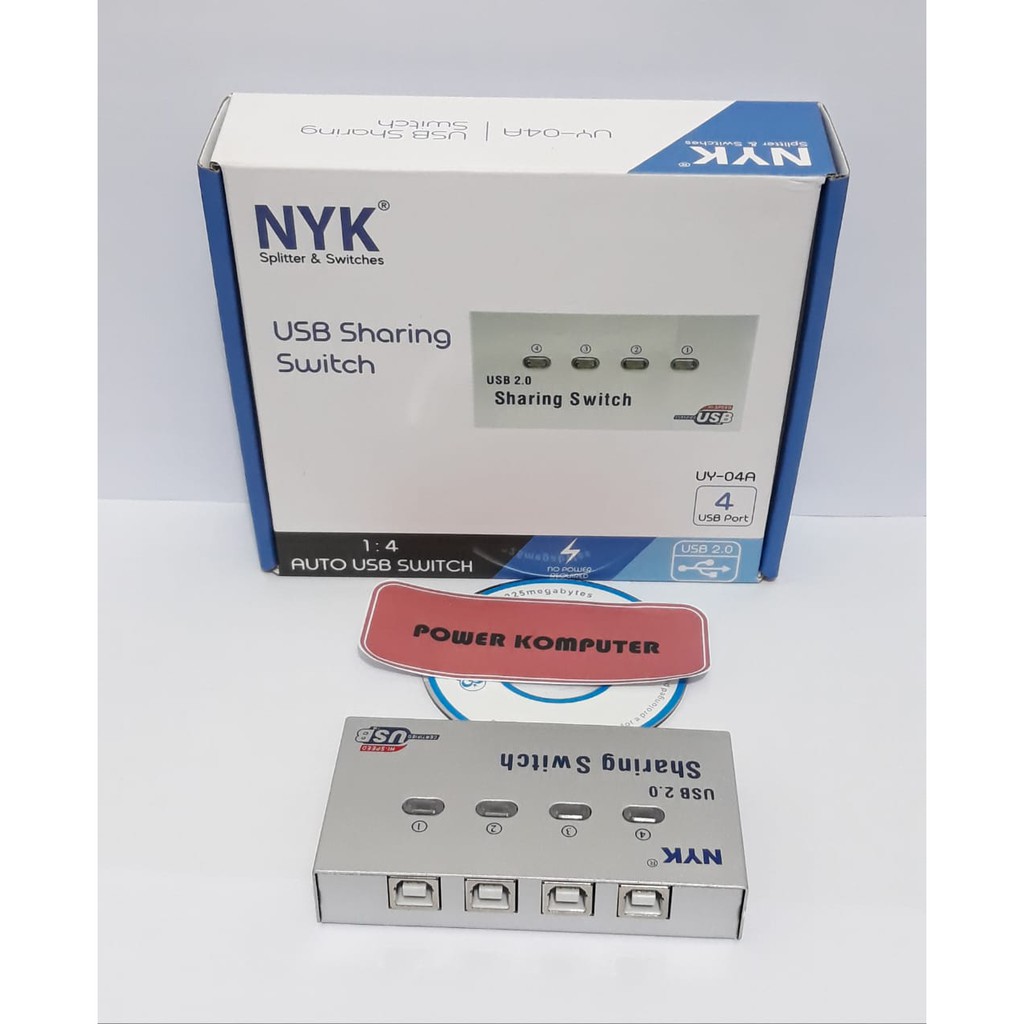 Jual Nyk Usb Auto Data Sharing Switch Printer Port Shopee Indonesia