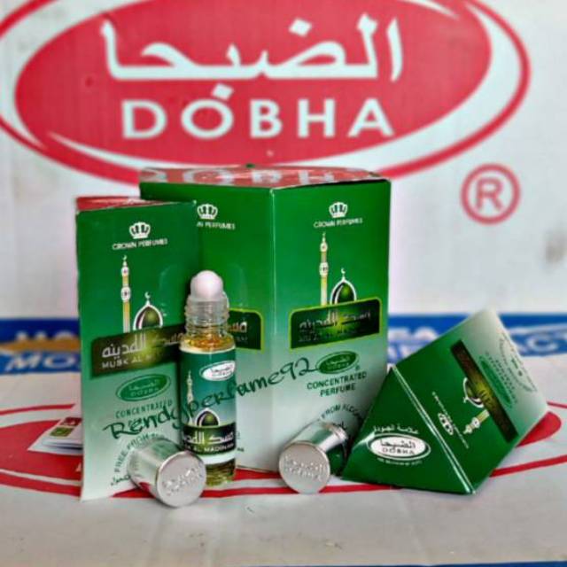 Jual Parfum Arab Dobha Ml Roll On Non Alkohol Aroma Musk Al Madinah