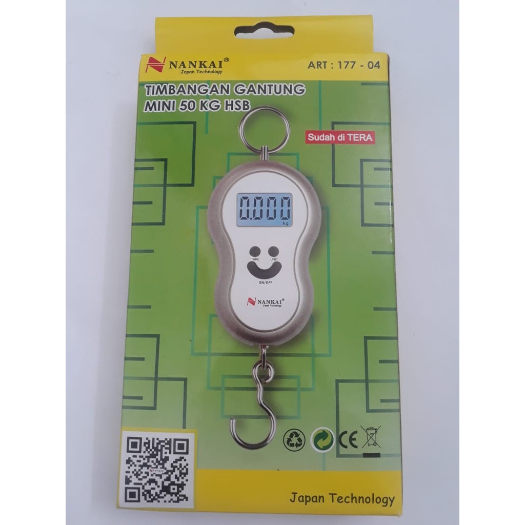 Jual Timbangan Digital Smile Gantung Kg Digital Scale Portable