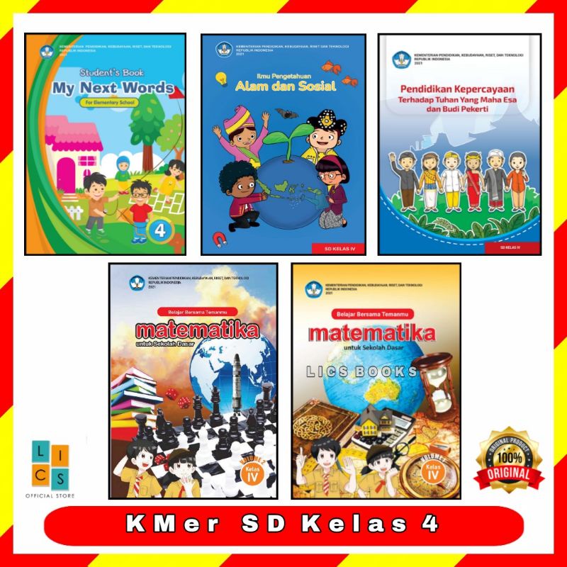 Jual Buku Paket Siswa Sd Kelas Kurikulum Merdeka Kemendikbut Ristek