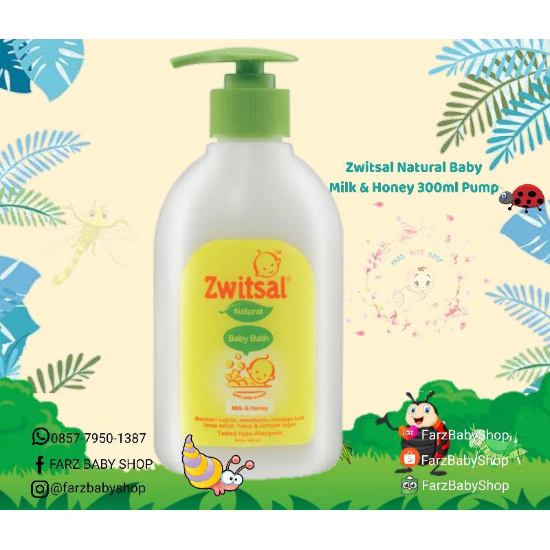 Jual Zwitsal Baby Bath Milk Honey Ml Pump Shopee Indonesia