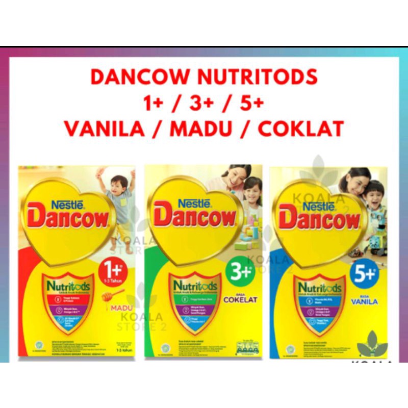 Jual Nestle Dancow 1 3 5 Dengan Nutritods Susu Pertumbuhan Rasa