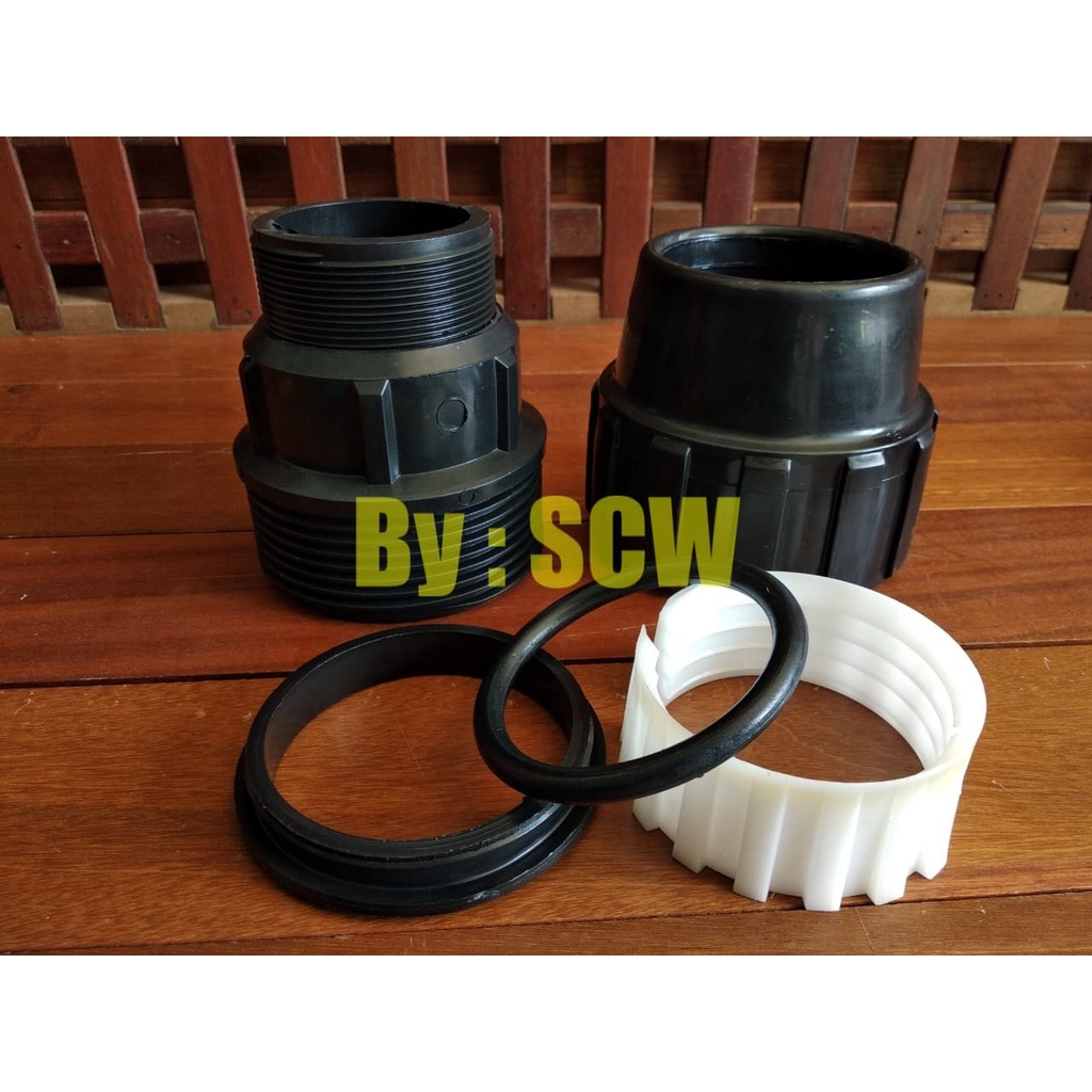 Jual Sock Drat Luar Hdpe Mm Male Thread Adaptor Fitting Sok