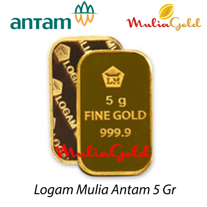 Jual Logam Mulia Antam 5 Gr Sertifikat Antam Potrait Model Lama