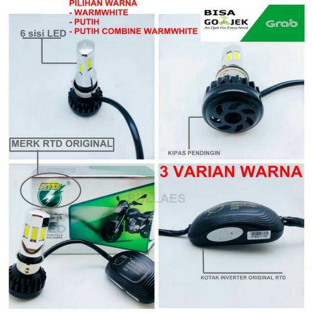 Jual Lampu Led Sisi Rtd Lampu Led Motor Sisi H H Ac Dc Rtd