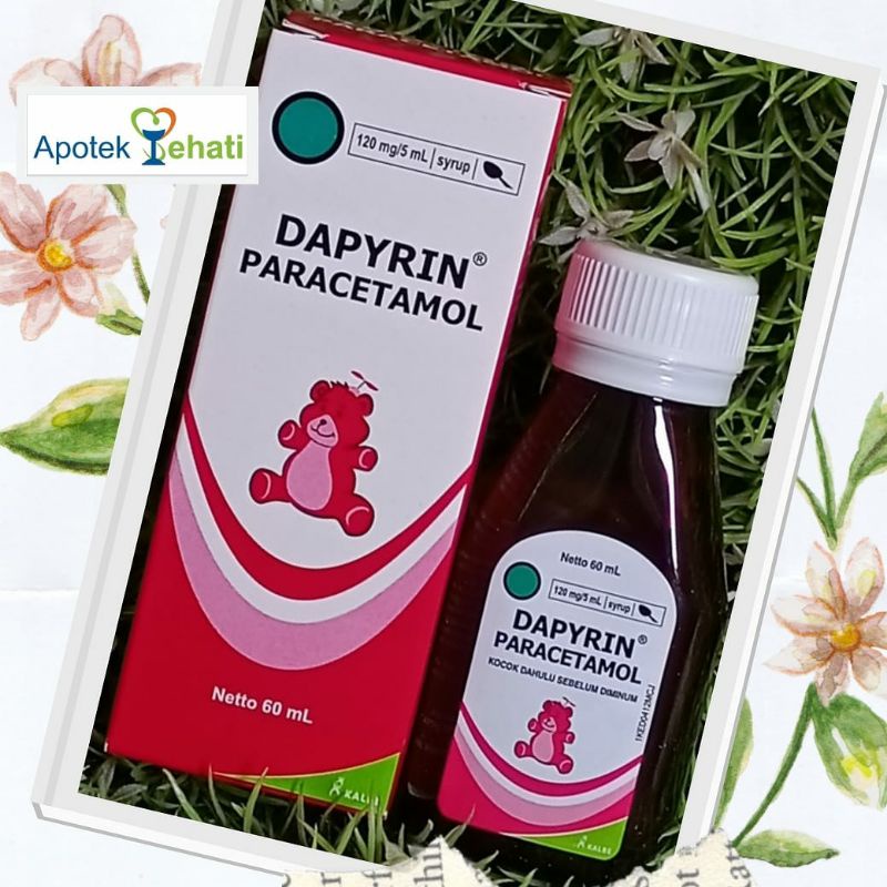 Jual Dapyrin Sirup Ml Paracetamol Mg Ml Shopee Indonesia