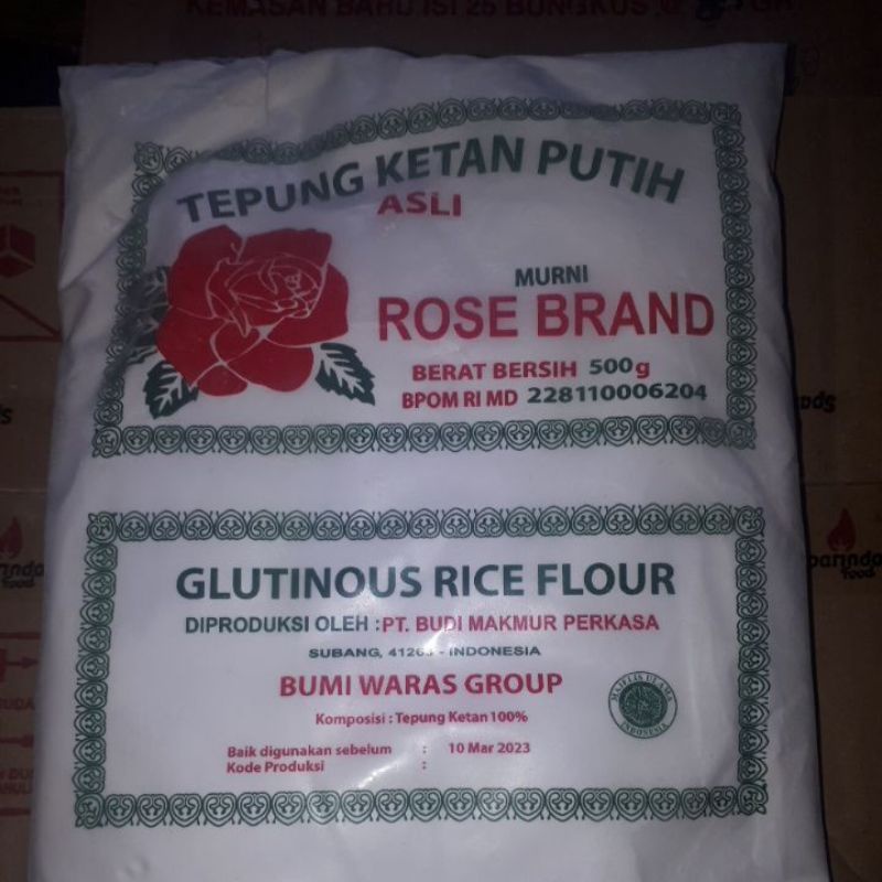 Jual Tepung Ketan Putih Rose Brand G Shopee Indonesia