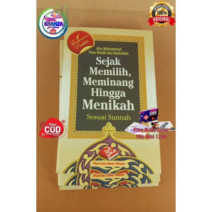 Jual Buku Sejak Memilih Meminang Hingga Menikah Sesuai Sunnah Shopee