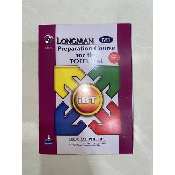 Jual Longman Preparation Course For The Toefl Test Second Edition