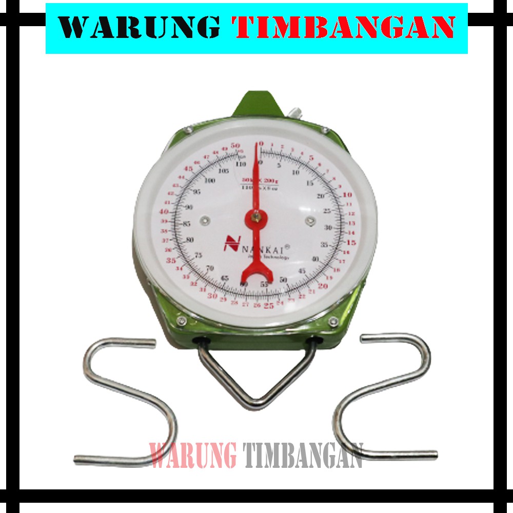 Jual Timbangan Gantung 50kg NANKAI HANGING SCALE Shopee Indonesia