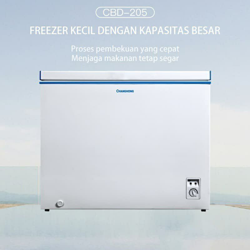 Jual Changhong Chest Freezer Liter Cbd Shopee Indonesia