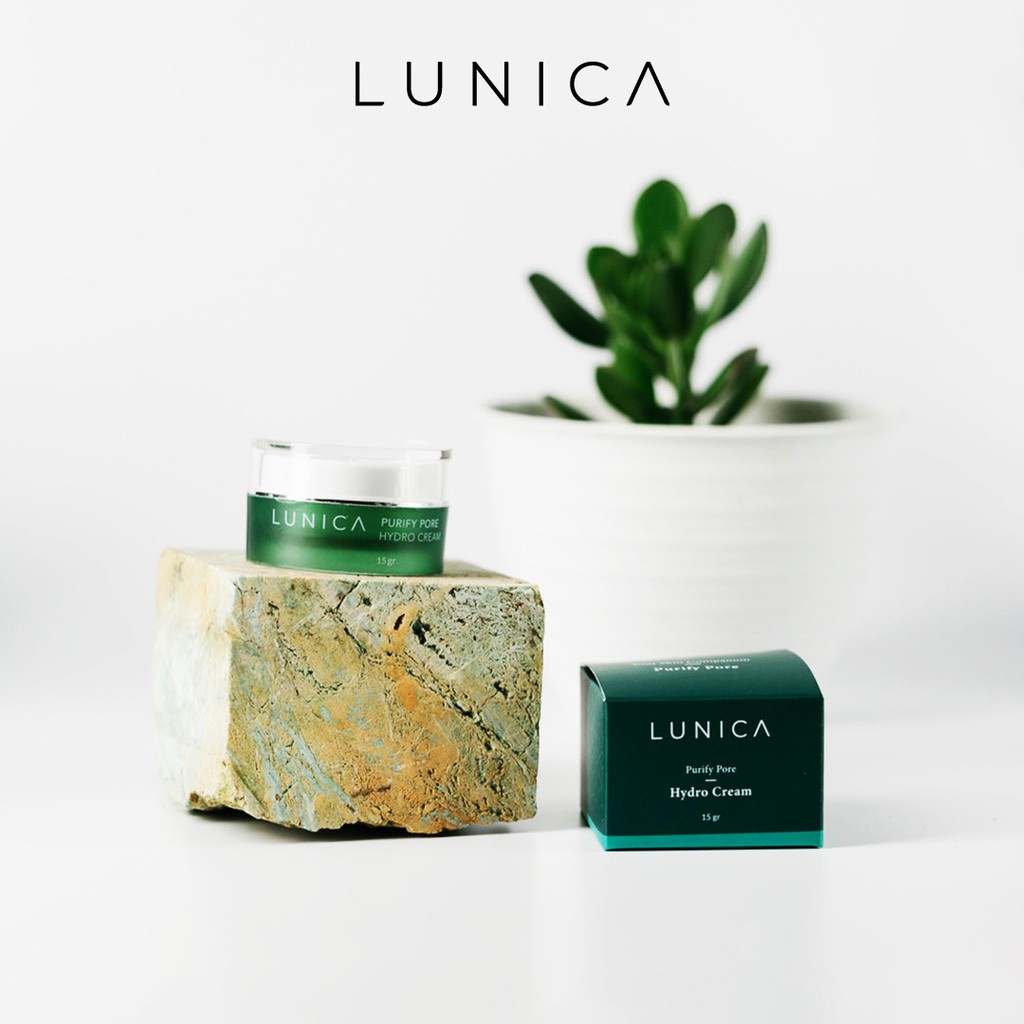 Jual LUNICA Purify Pore Hydro Cream Mengecilkan PoriPori Krim Pori