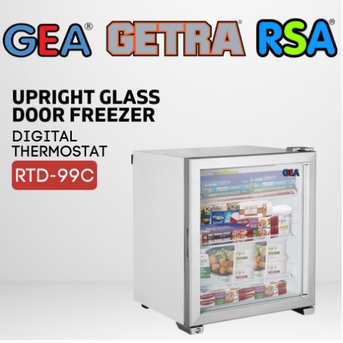 Jual Freezer Kaca Kecil Mini Upright Freezer Glass Door Gea Rtd C