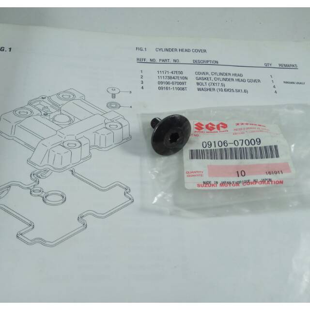 Jual Baut Cylinder Head Satria Fu Shopee Indonesia