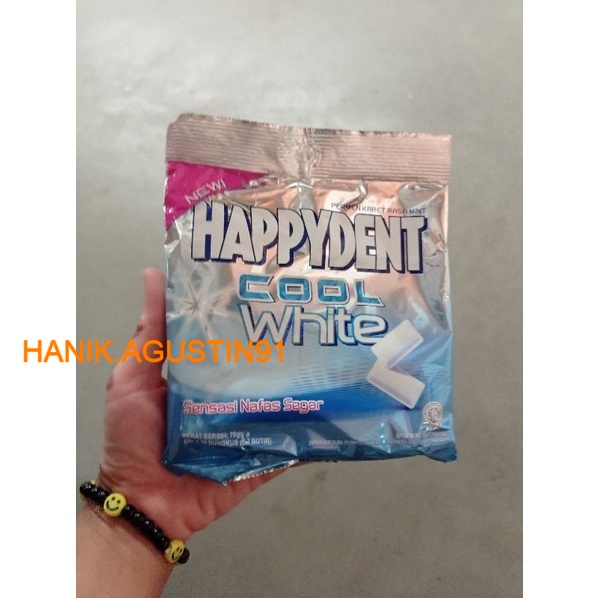 Jual Happydent Cool White Permen Karet Isi Pcs Permen Karet