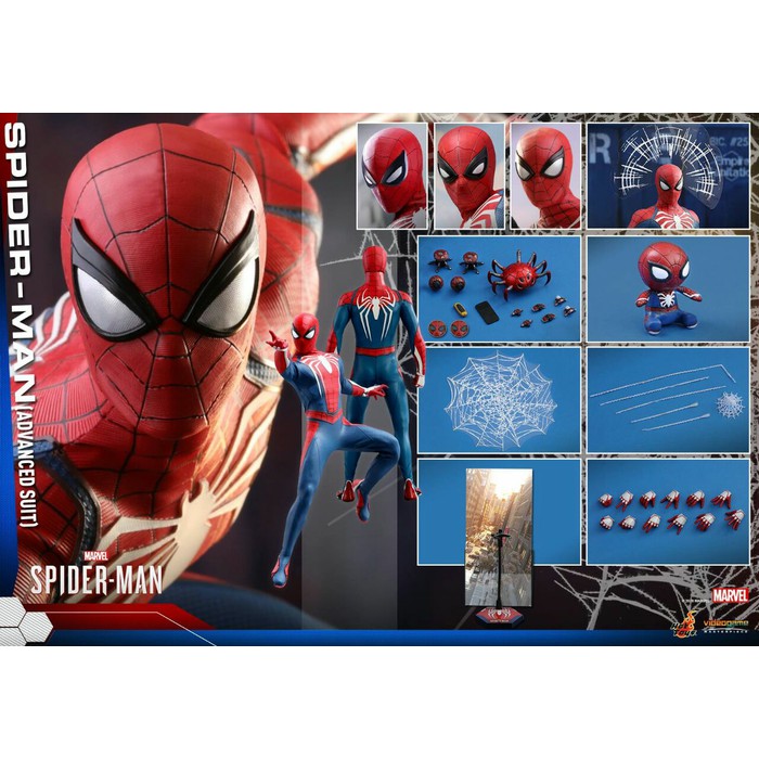 Jual DP PO PRE ORDER HOT TOYS SPIDER MAN ADVANCED SUIT SPIDERMAN