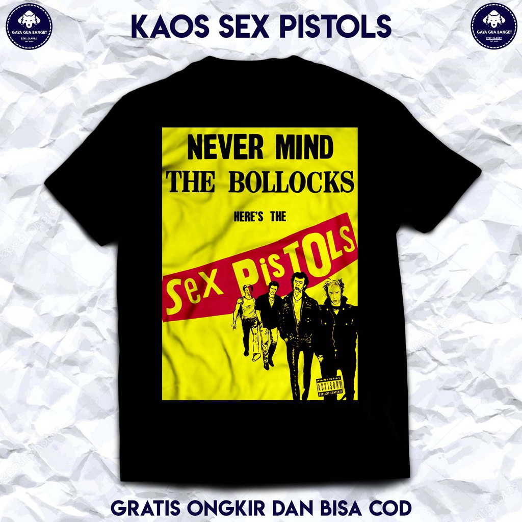 Jual Baju Band Musik Sex Pistols Baju Band Metal Luar Negeri Sablon