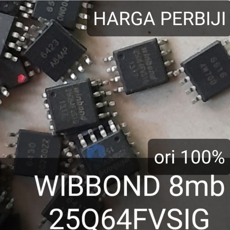 Jual Ic Winbond Winbon Q W Q Q Fvsig Q Bvsig Spi Flash