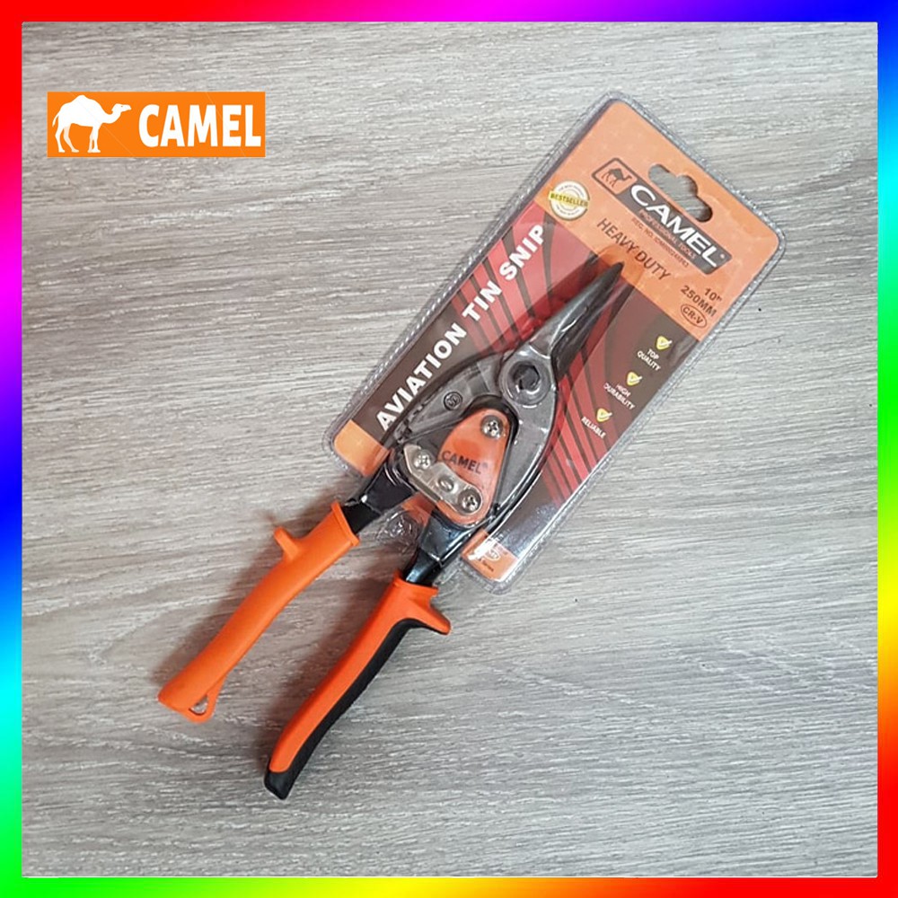 Jual Camel Aviation Tin Snip Inch Heavy Duty Gunting Hollow Holo