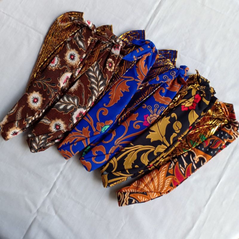 Jual Udeng Prada Jadi Khas Bali Ikat Kepala Bali Motif Batik Shopee