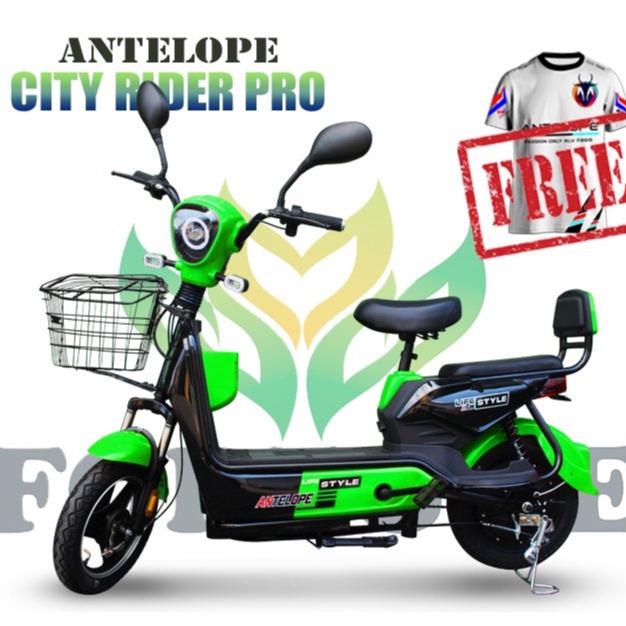 Jual Free Ongkir Sepulau Jawa Dan Bali Sepeda Listrik Antelope City