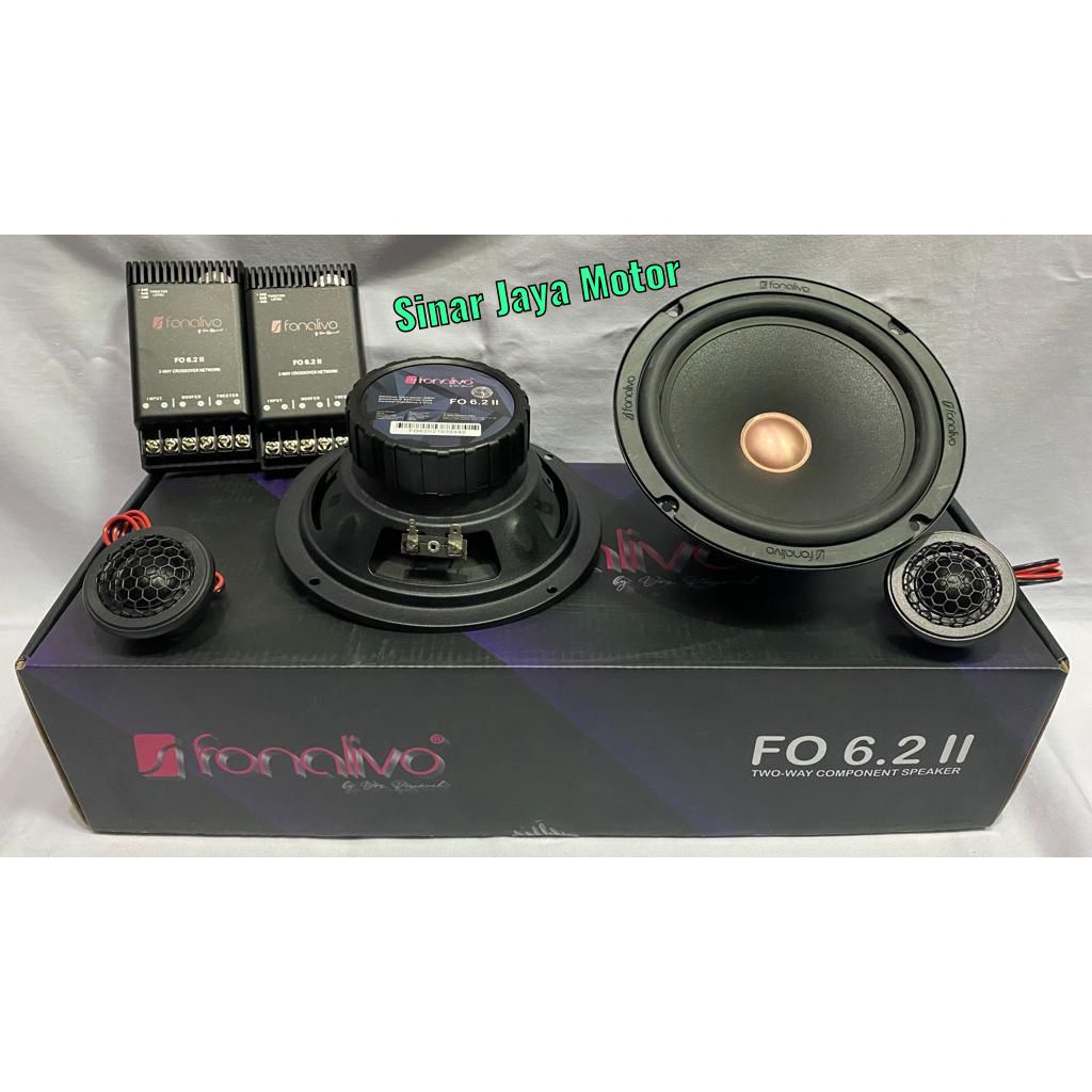 Jual Speaker Split 2 Way Vox Research Fonalivo FO 6 2 II Sepasang 1