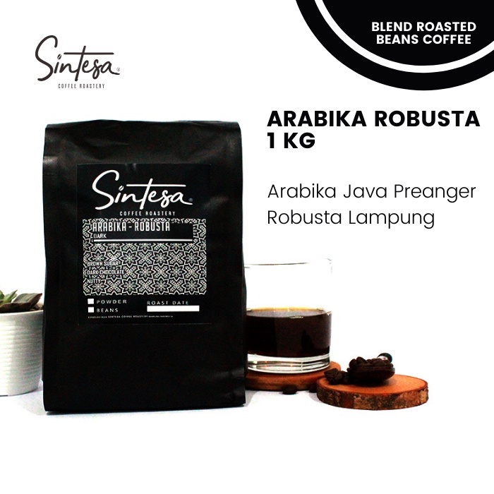 Jual Biji Kopi Gr Kopi Blend Kopi Susu Arabika Robusta