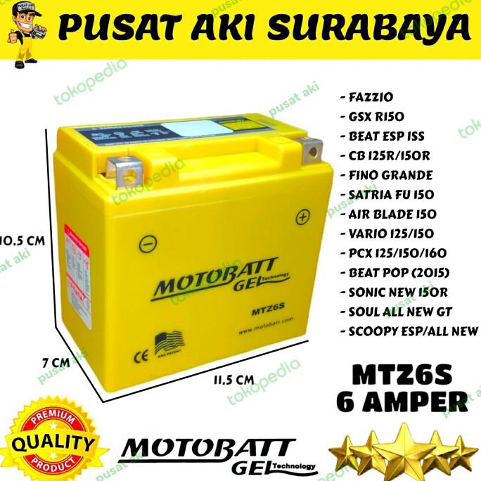 Jual Motobatt Gel Mtz S Aki Kering Vario Satria Fu Cbr Crf Scoopy Gs