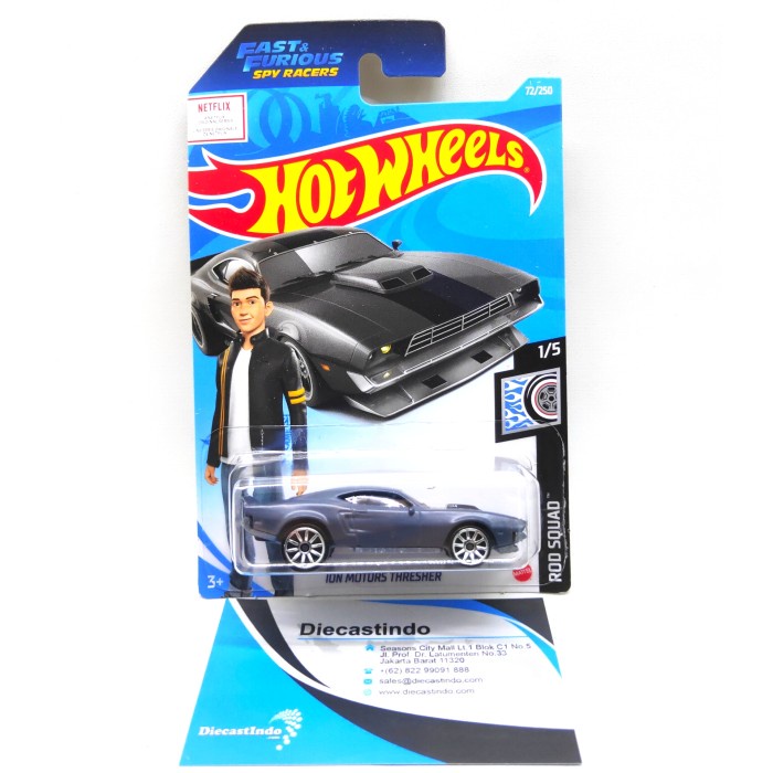 Jual Hotwheels Hot Wheels ION MOTORS THRESHER ROD SQUAD Shopee