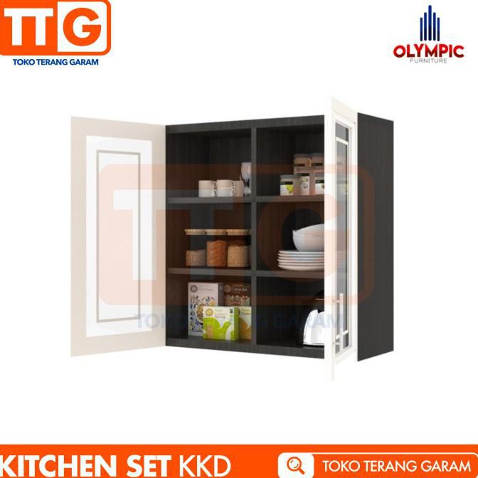 Jual Olympic Kitchen Set Mutiara Rak Dapur Gantung Minimalis 2 Pintu