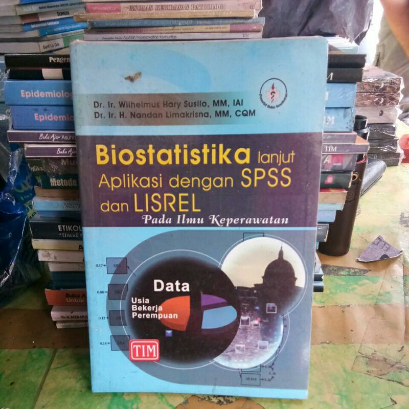 Jual Biostatistika Lanjut Aplikasi Dengan Spss Dan Lisrel Original