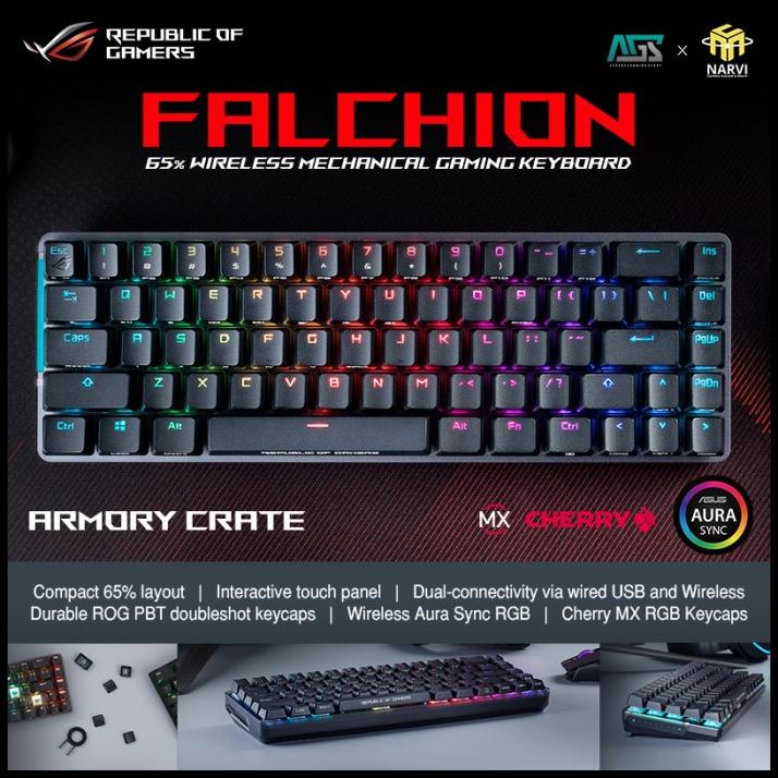 Jual Asus Rog Falchion Wireless Mechanical Gaming Keyboard Shopee