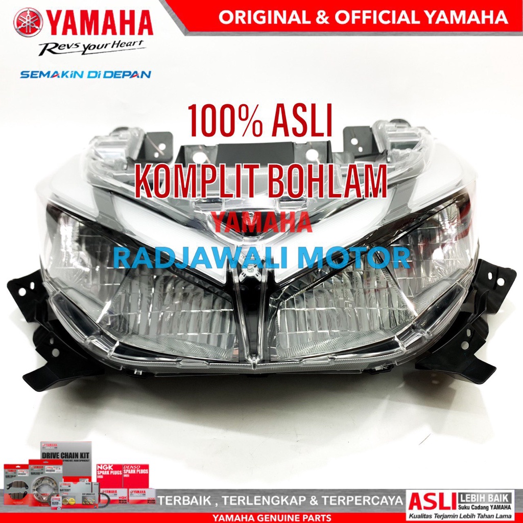 Jual REFLEKTOR LAMPU DEPAN NEW AEROX CONNECTED 155 ASLI ORIGINAL YAMAHA