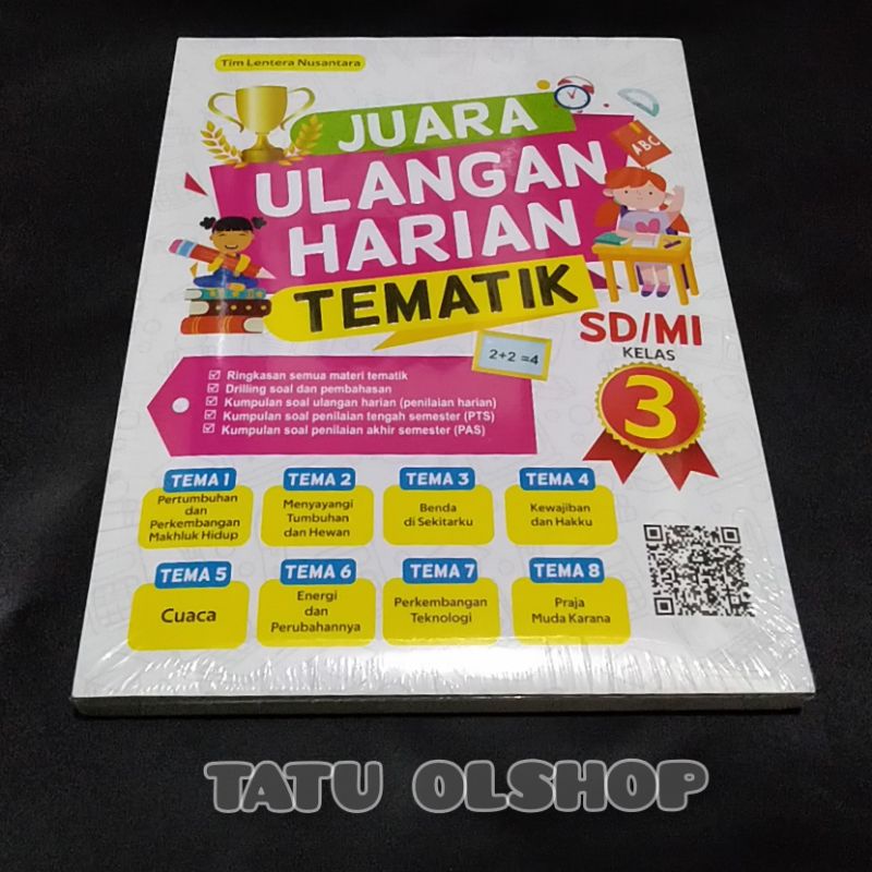 Jual Buku Juara Ulangan Harian Tematik Sd Kelas Kurikulum