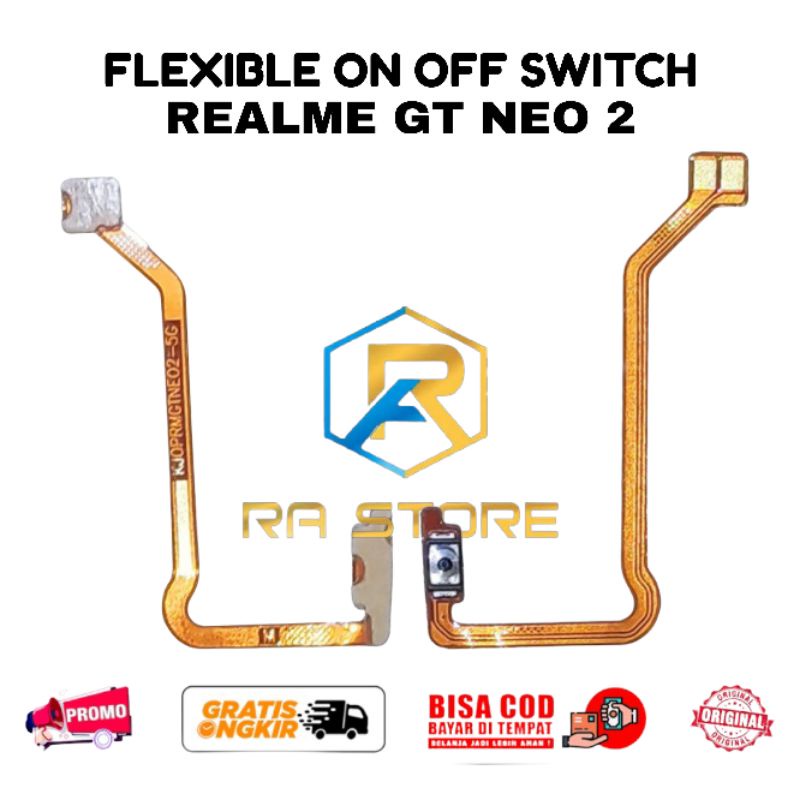 Jual Flexibel Flexible On Off Realme Gt Neo Fleksibel Tombol Switch