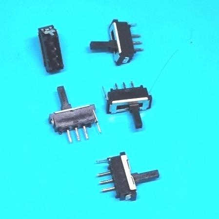 Jual Mini Slide Switch Pin Posisi Saklar Geser Hitam Kecil On Off