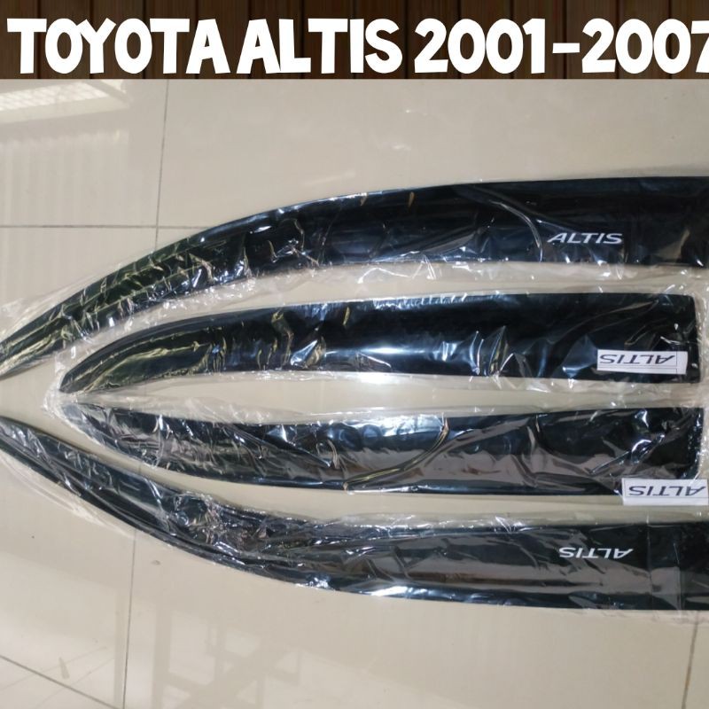 Jual Talang Air Slim Toyota Altis 2001 2007 New Altis 2008 2013