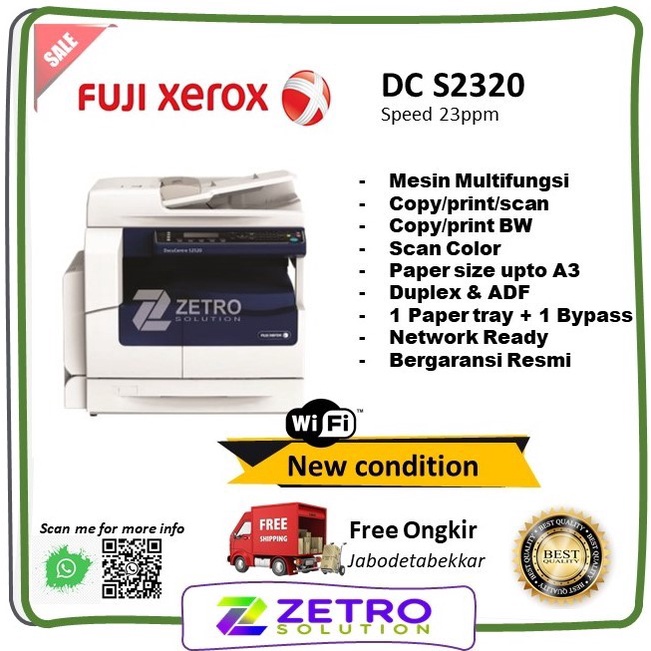 Jual Jual Fuji Xerox DocuCenter 2320 1 Tray Shopee Indonesia