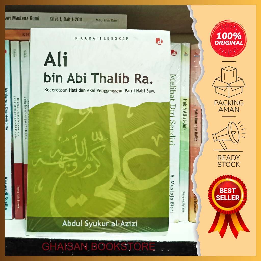 Jual Buku Religi Biografi Lengkap Ali Bin Abi Thalib Ra Shopee