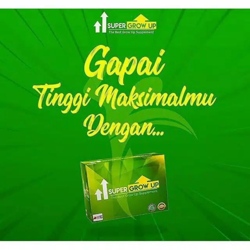 Jual Peninggi Badan Super Grow Up Susu Peninggi Badan Obat Peninggi