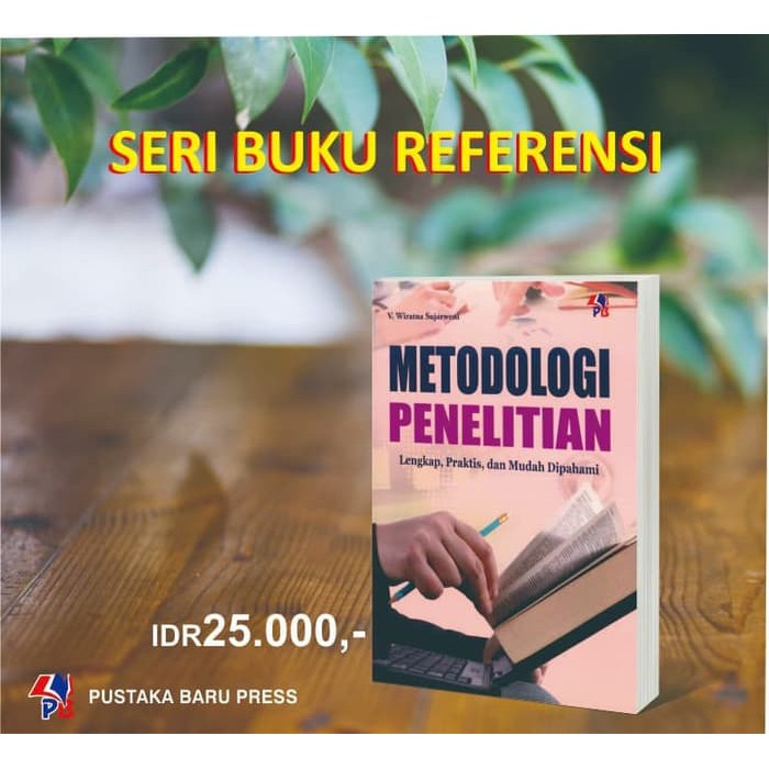 Jual BUKU METODOLOGI PENELITIAN LENGKAP PRAKTIS DAN MUDAH DIPAHAMI V