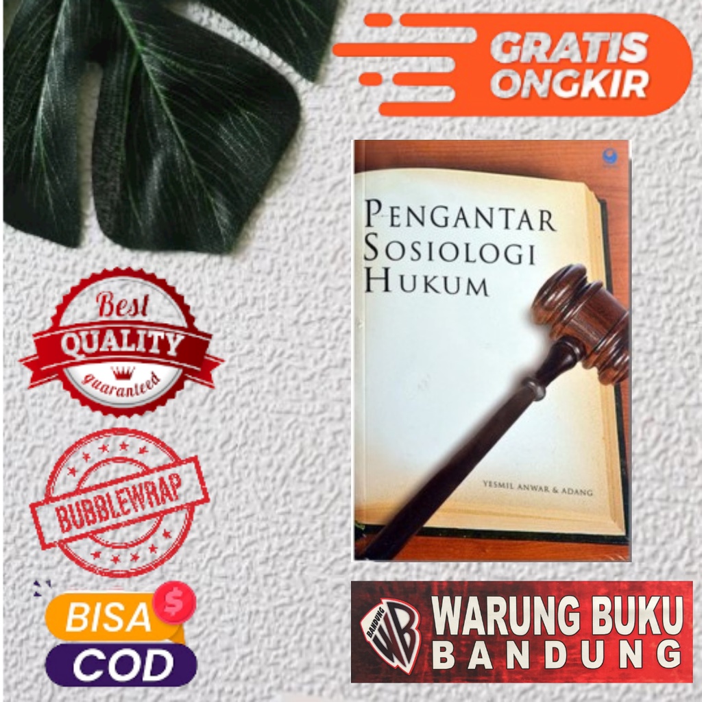 Jual Buku Pengantar Sosiologi Hukum Yesmil Anwar Shopee Indonesia