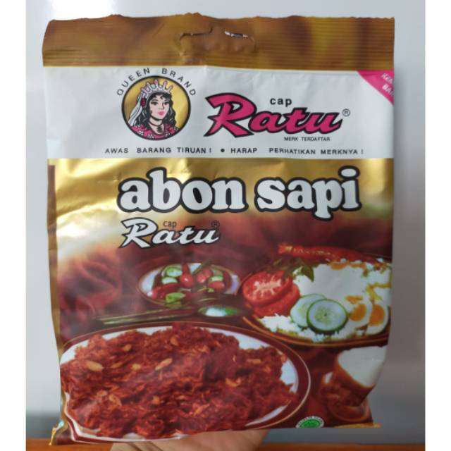 Jual Abon Sapi Cap Ratu Lauk Pauk Makanan Siap Saji Shopee Indonesia