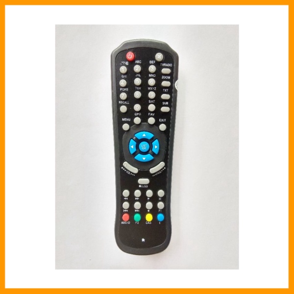 Jual REMOT REMOTE RECEIVER NEX PARABOLA MOLA TV KUNING HITAM DANGDUT