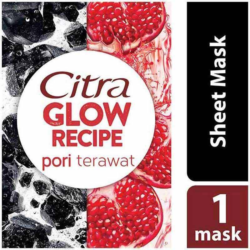 Jual Citra Glow Recipe Juicy Sheet Mask Masker Pori Wajah Muka Skincare